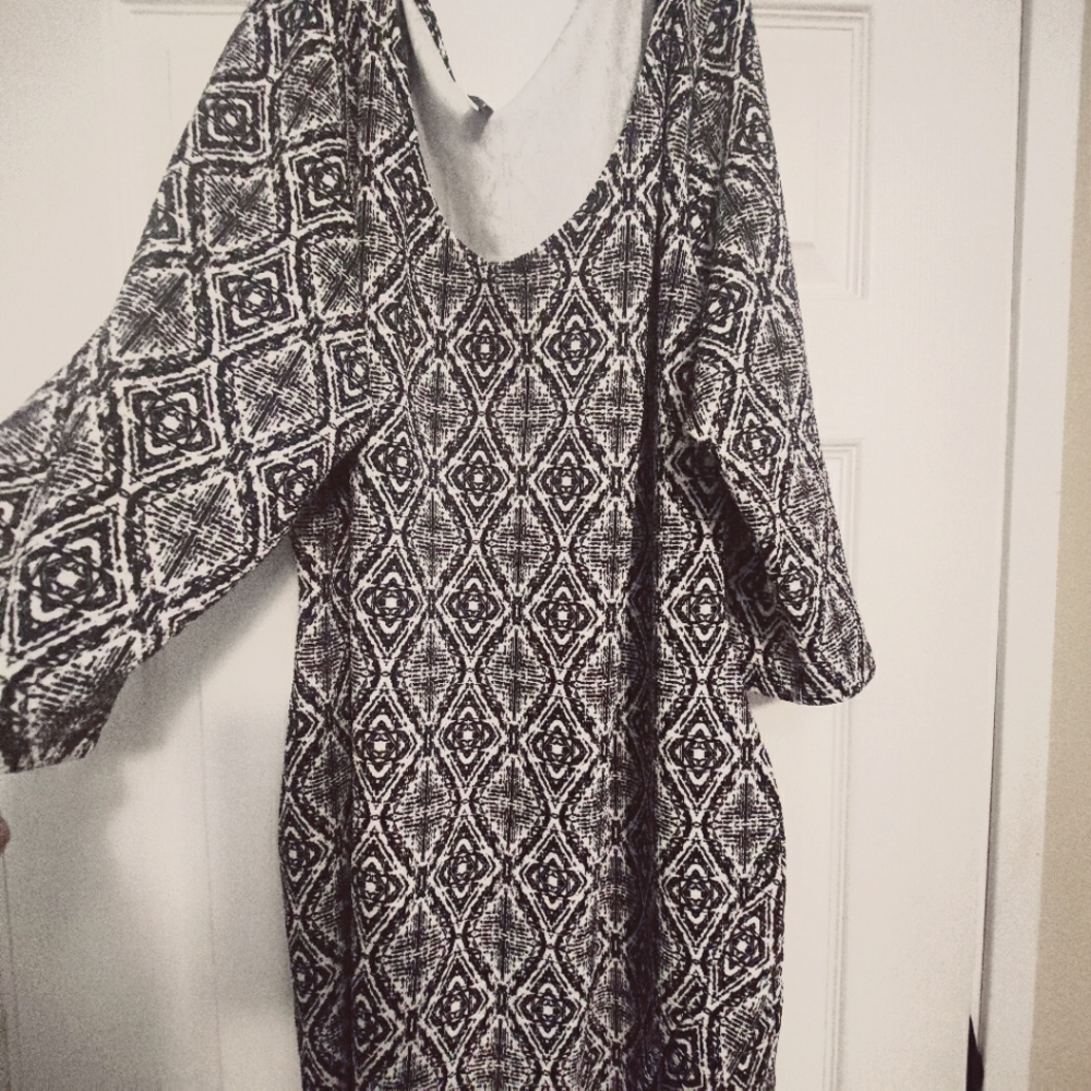 Plus size Jessica Simpson stretchy dress